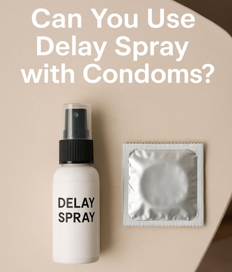 can you use delay spray with condom